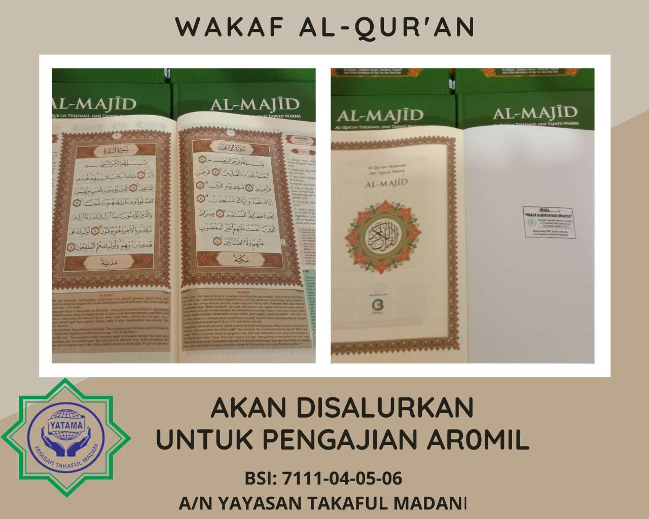 Wakaf Al-Quran - U28012023 - img1